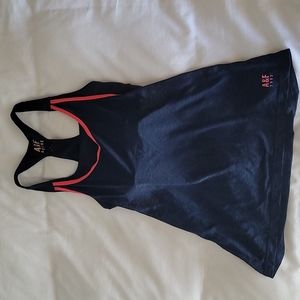 A&F ACTIVE ABERCROMBIE Navy Blue Workout Tank Size S